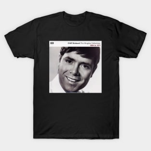 Cliff Richard The Singles Collection Album Cover T-Shirt